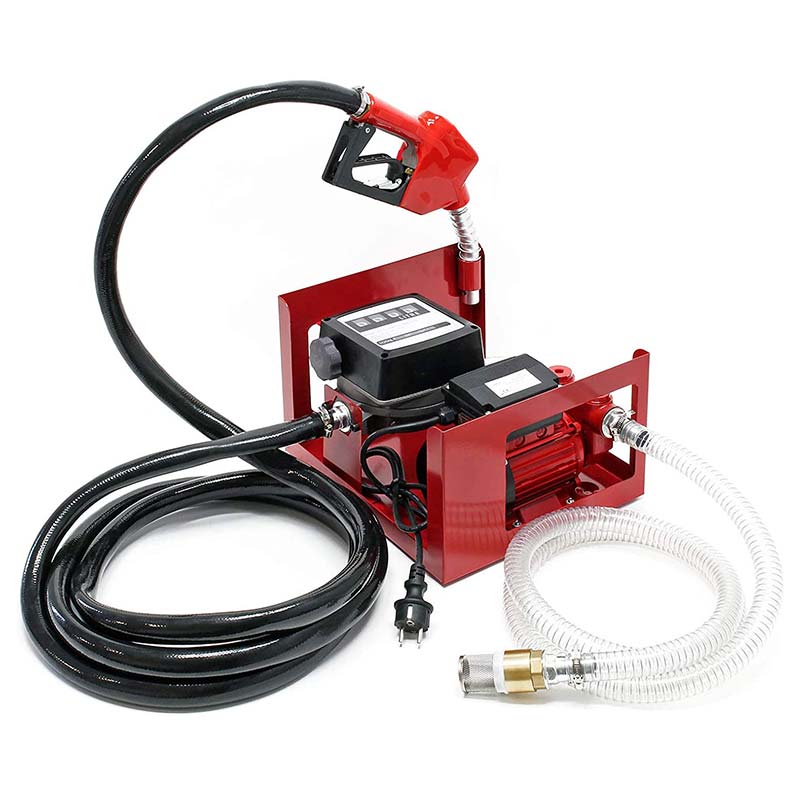 Caidéal Aistrithe Díosail Ola Leictreach Self Priming Le Méadar Sreabhadh 4 Digit